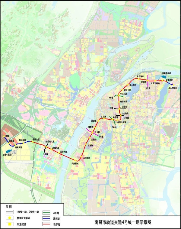 南昌4号地铁最新消息,南昌地铁4号线最新进展