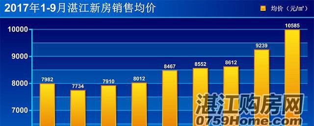 湛江新房价格速览